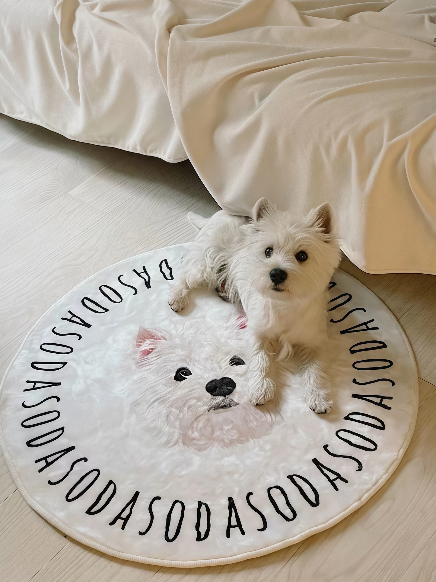 Personalized Pet Rug - A Warm Embrace for Your Furry Companion